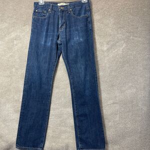 Big Star Jeans Mens 32R Straight Fit Blue Denim Classic Everyday Casual Work